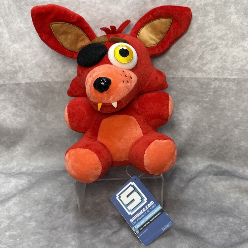 Sanshee Foxy Five Nights at Freddy's 2015 Version Red Plush New with Tags